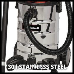 Einhell Classic 30L Wet & Dry Vacuum Cleaner with Power Tool Take Off 230V