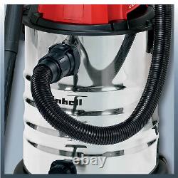Einhell TC-VC 1930 S Stainless Steel Wet and Dry Vacuum Cleaner 30L