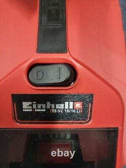 Einhell TE-VC 18/10 Li 18v Cordless Mini Wet and Dry Vacuum Cleaner 10L 2 x 2.5a