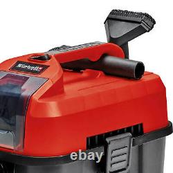 Einhell TE-VC 18/10 Li 18v Cordless Mini Wet and Dry Vacuum Cleaner 10L 2 x 2.5a