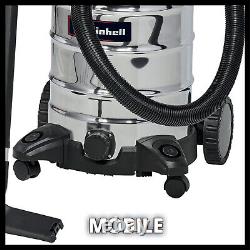 Einhell Wet And Dry Vacuum Cleaner 190mbar TC-VC 1930 SA 1500W Powertool Takeoff