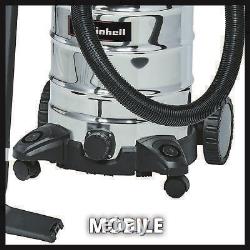 Einhell Wet Dry Vacuum Cleaner 30L TC-VC 1930 SA Filter Workshop Cleaning System