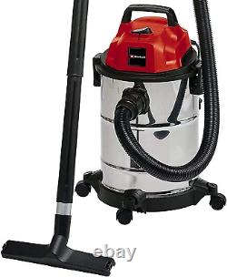 Einhell Wet and Dry Vacuum Cleaner TC-VC 1820 S 1 250 W 20 l Stainless Steel