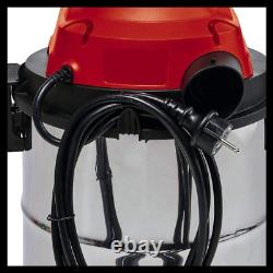Einhell Wet and Dry Vacuum Cleaner TC-VC 1820 S 1 250 W 20 l Stainless Steel