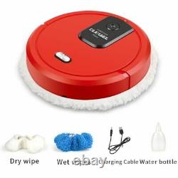 Electric Robot Vacuum Cleaners Humidifier Mop Floor Dry And Wet Cleaning Broom