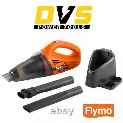 Flymo SIMPLIVAC Li Cordless Wet & Dry Garden Vacuum Integrated Battery