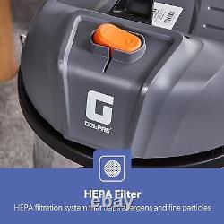 GEEPAS 1400W Vacuum Cleaner Wet and Dry Bagless 30L Cylinder Powerful Cleaning