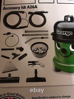 George Numatic Carpet Cleaner Vacuum Hoover GVE370 Dry Wet Complete Cleaning Set