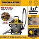 Heavy Duty 35l Wet&dry Vacuum Cleaner Bagged With Wheels Power Take-off Socket