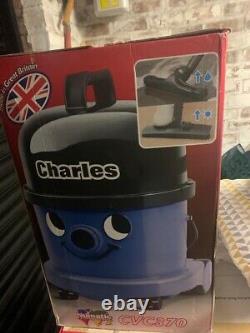 Henry CVC370-2 Charles Wet and Dry Vacuum Cleaner, 15 Litre, 1060 W, Blue, Blue