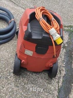 Hilti VC20 UM 110v Wet & Dry Vacuum Dust Extractor Vac hose M class hoover Site