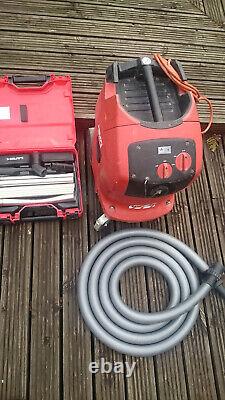 Hilti VC40 UM 110v Dust Extractor/Wet & Dry/Vacuum M class hoover +Hose +Vac Kit