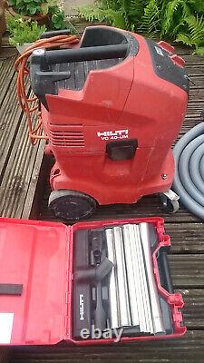 Hilti VC40 UM 110v Dust Extractor/Wet & Dry/Vacuum M class hoover +Hose +Vac Kit