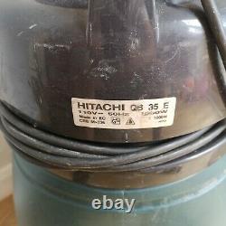 Hitachi QB35E Industrial Power Tool Wet/Dry Vacuum Cleaner, 110V Dust Extraction