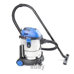 Hyundai HYVI2512 3-in-1 25L Wet/Dry Vacuum Cleaner 1200W 230V