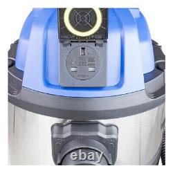 Hyundai HYVI3014 30L Wet/Dry Industrial Vacuum 1400W 230V