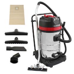 Industrial Stainless Steel 80L 3000W Wet/Dry Vac Vacuum Cleaner Extra Powerful