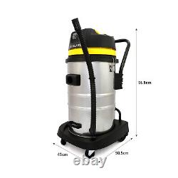 Industrial Vacuum Cleaner 60L Wet & Dry Commercial Wood Chip Hoover HEPA