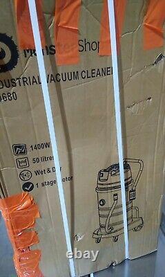 Industrial Vacuum Cleaner Wet & Dry 50L Commercial HEPA Hoover Dust Bag B1986