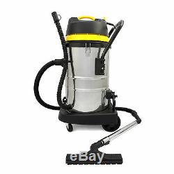 Industrial Vacuum Cleaner Wet & Dry 50L Commercial HEPA Hoover FREE Dust Bag