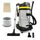 Industrial Vacuum Cleaner Wet & Dry 60l Extra Powerful Stainless Steel Hoover