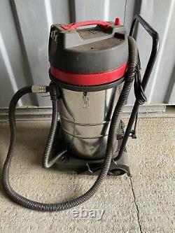 Industrial Vacuum Cleaner Wet & Dry Extra Powerful- 3 Switch Stainless Steel 80L