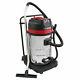 Industrial Vacuum Cleaner Wet & Dry Vac Extra Powerful Stainless Steel 80l B0927