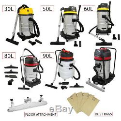 Industrial Wet & Dry Vacuum Cleaner Commercial Stainless Steel Equipment Tools