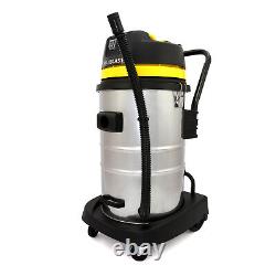 Industrial Wet & Dry Vacuum Cleaner Commercial Stainless Steel Equipment Tools