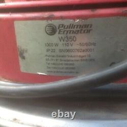Industrial wet /dry gutter leaf vacuum 110v Pullman Ermator