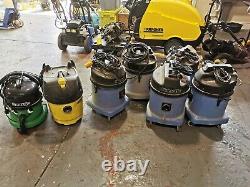 Job lot of wet & dry vacuum cleaners. Numatic & Karcher. 110v & 240v