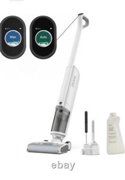 Joyami wet and dry vacuum cleaner upright cordless hard floor carpet white