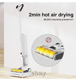 Joyami wet and dry vacuum cleaner upright cordless hard floor carpet white