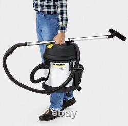 KARCHER NT 27/1 ME Wet And Dry vacuum cleaner 27L Stainless steel Container
