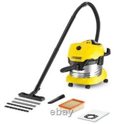 Karcher 1000W 20L WD4 Premium Wet and Dry Vacuum Cleaner locking system