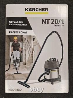 Karcher NT 20/1 Me Classic Vacuum Cleaner Wet & Dry Grey New