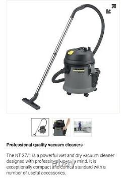 Karcher NT 27/1 Wet and Dry Vacuum Cleaner Gray (14285090)