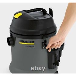 Karcher NT 27/1 Wet and Dry Vacuum Cleaner Grey (14285090) NEXT DAY DELIVERY