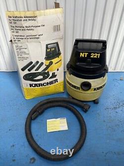 Karcher NT221 Wet And Dry Vacuum Cleaned Boxed