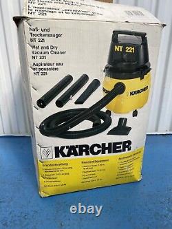 Karcher NT221 Wet And Dry Vacuum Cleaned Boxed