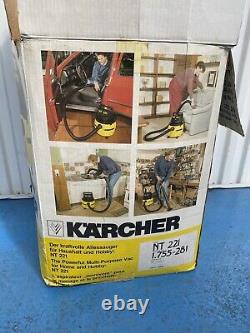 Karcher NT221 Wet And Dry Vacuum Cleaned Boxed