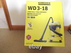 Karcher WD 3 18 Wet And Dry Vacuum Cleaner
