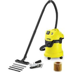 Karcher WD 3 P Wet and Dry Vacuum Cleaner 240v