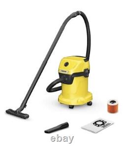 Karcher WD 3 Wet and Dry Vacuum Cleaner And Blower 17L Brand New, Boxed, House