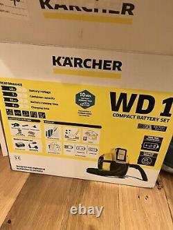 Kärcher WD1 Battery 7L18V Cordless Wet/Dry Vacuum Cleaner Set AND carInteriorKit