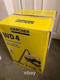 Kärcher WD4 Wet & Dry Vacuum Cleaner Yellow (13481190)
