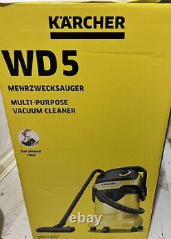 Karcher WD5 Wet & Dry Vacuum 230V 25 litre capacity New 2022 Model Rrp £180