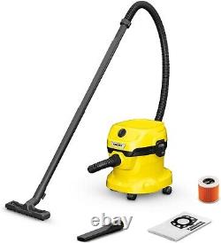 Kärcher Wet & Dry Vacuum Cleaner WD 2 Plus, Blowing Function, Power 1000W, Plas