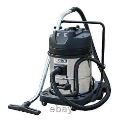 Kiam Gutter Cleaning System KV60-2 Wet & Dry Vacuum Cleaner & 28ft 8.4m Pole Kit