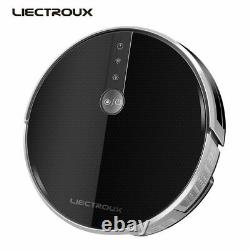 LIECTROUX C30B Robot Vacuum Cleaner 4000Pa Suction Map Display Wifi App Control